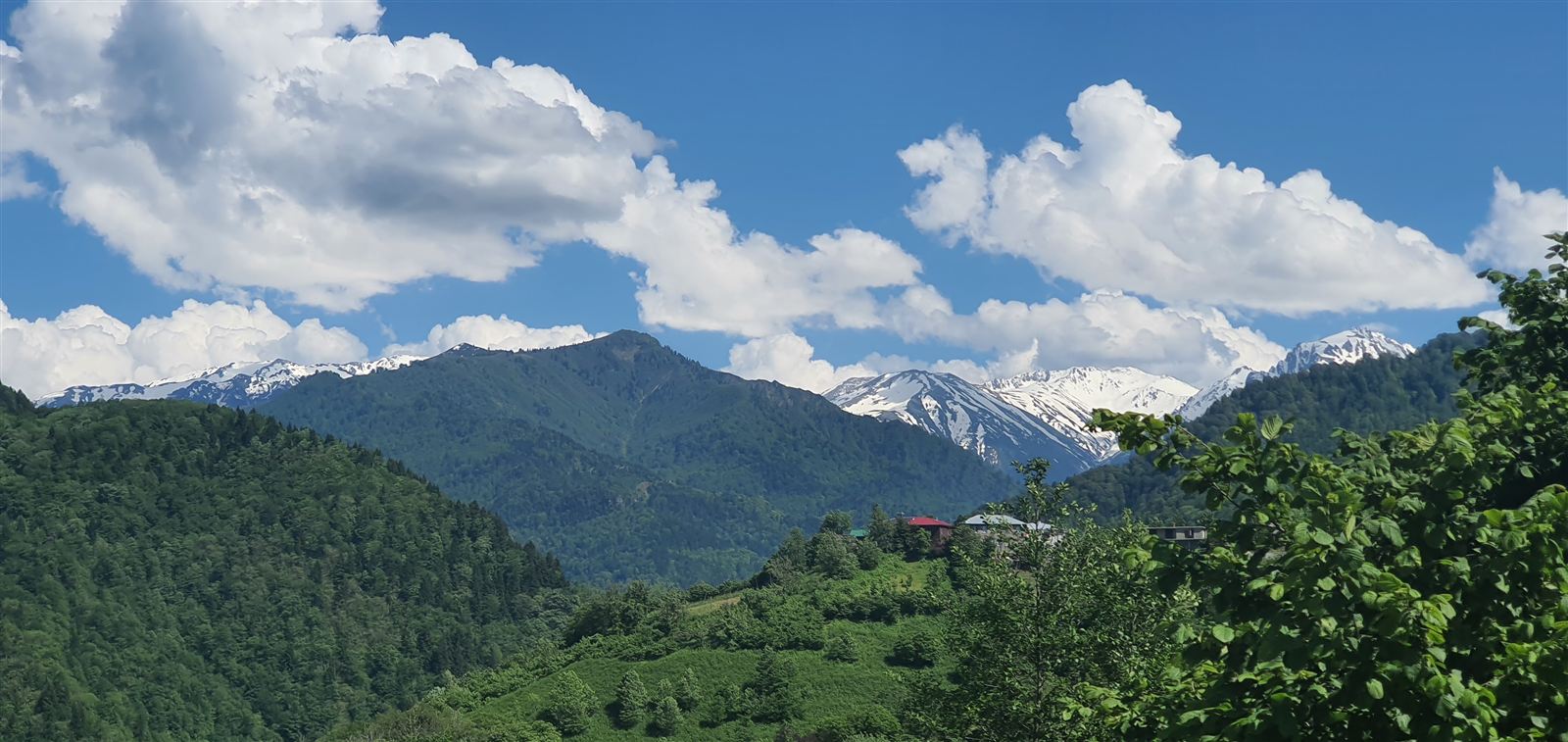 Caucasus mountains above Machakhela